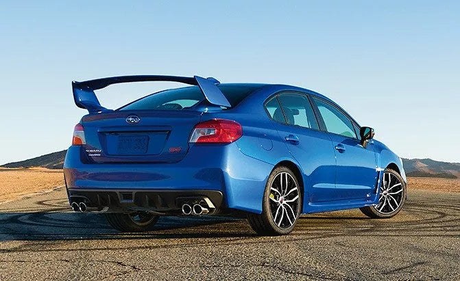 Subaru WRX performance exhaust system
