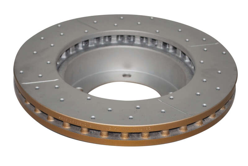 DBA 98-05 Lexus LX470 / 98+ Toyota LandRunner 100 Series Front Drilled & Slotted Street Series Rotor