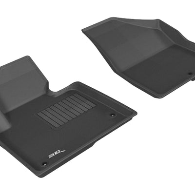 3D MAXpider 2013-2019 Hyundai Santa Fe Sport/Santa Fe/Santa Fe Xl Kagu 1st Row Floormat - Black