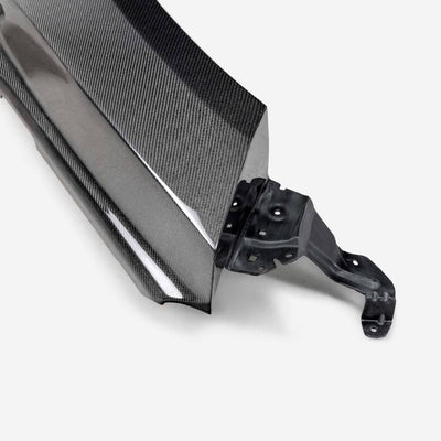 Seibon 2022 Nissan Frontier MB-Style Carbon Front Fibers Pair (2in rise 4in Wider)