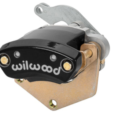 Wilwood LH MC4 Mechanical Parking Brake Caliper - 2.00in Bracket - 1.10in Disc - Black