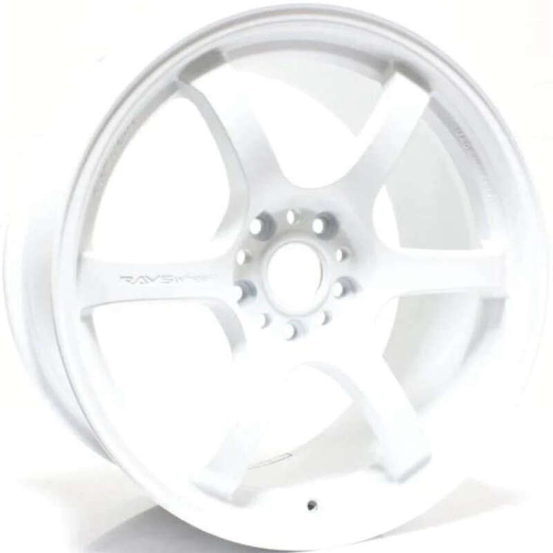 Gram Lights 57DR 18x10.5 +12 5x114.3 Ceramic Pearl Wheel (Min Order Qty Of 20)