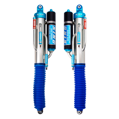 King Shocks 10-14 Ford F150 Raptor 4WD Rear 3.0 Dia Bypass Piggyback Shock w/Standard Fin Res (Pair)