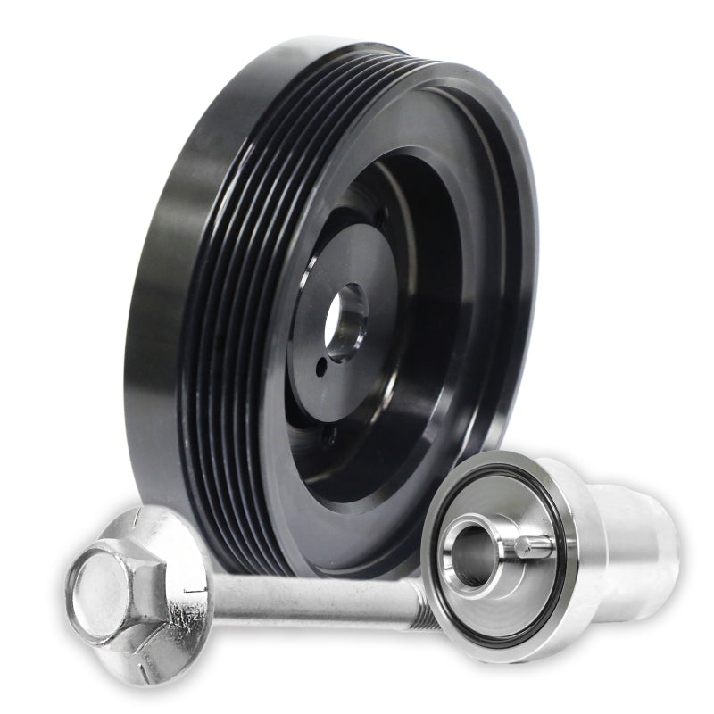 Fluidampr 2022+ Toyota GR86/Subaru BRZ (FA24F/FA24D) Steel Internally Balanced Damper w/Adapter Kit