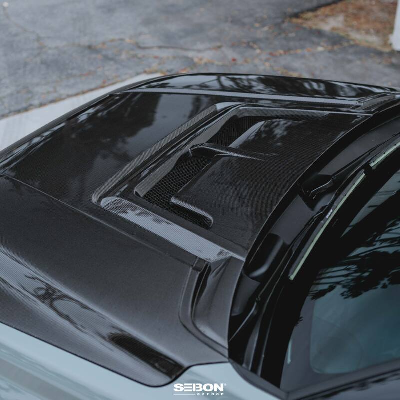 Seibon 22-24 Toyota Tundra / 23-24 Toyota Sequoia RR-Style Carbon Fiber Hood