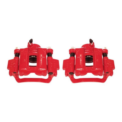 Power Stop 10-18 Lexus GX460 Rear Red Calipers w/Brackets - Pair