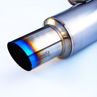 Invidia 2015+ WRX/STi 4 Door 80mm Single Outlet Full Titanium Cat-Back Exhaust