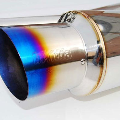 Invidia 02-07 WRX/STi 76mm N1 RACING Titanium Tip Cat-back Exhaust