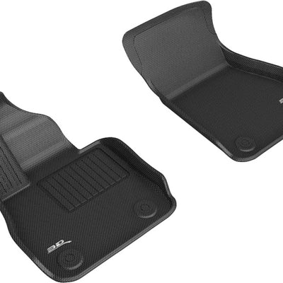 3D MAXpider 20-22 BMW 2 Series Gran Coupe Kagu 1st Row Floormat - Black