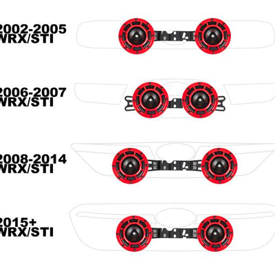 GrimmSpeed 02+ WRX/STi BroTie Hella Horn Mounting Bracket