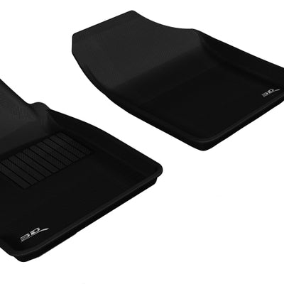 3D MAXpider 2007-2011 Toyota/Scion Yaris/XD Kagu 1st Row Floormat - Black