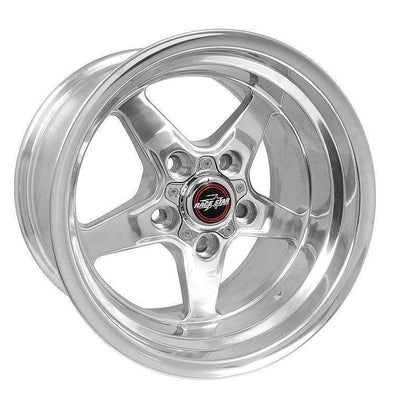 Race Star 92 Drag Star Polish 15x5 5x5.00BC 2.375BS Direct Drill Polished Wheel