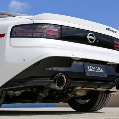 REMARK 2023+ Nissan Z Burnt Stainless Double Wall Tip Axle Back Exhaust
