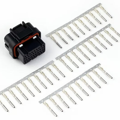 Haltech AMP 34 Pin Key 2 4 Row Superseal Connector Plug & Pins