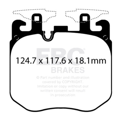 EBC S12 Brake Pad and Rotor Kit