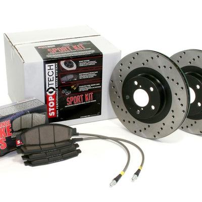 Sport Axle Pack Drilled Rotor, 4 Wheel