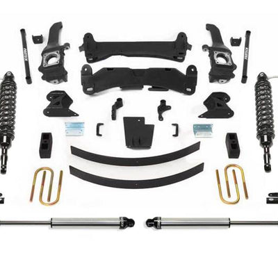 Fabtech 05-14 Toyota Tacoma 4WD/2WD 6 Lug Models 6in Perf Sys w/Dlss 2.5C/O Resi & Rr Dlss