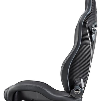 Sparco Seat SPX Leather/Alcantara Black - Left