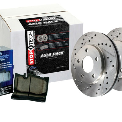 Sport Axle Pack Drilled Rotor, 4 Wheel