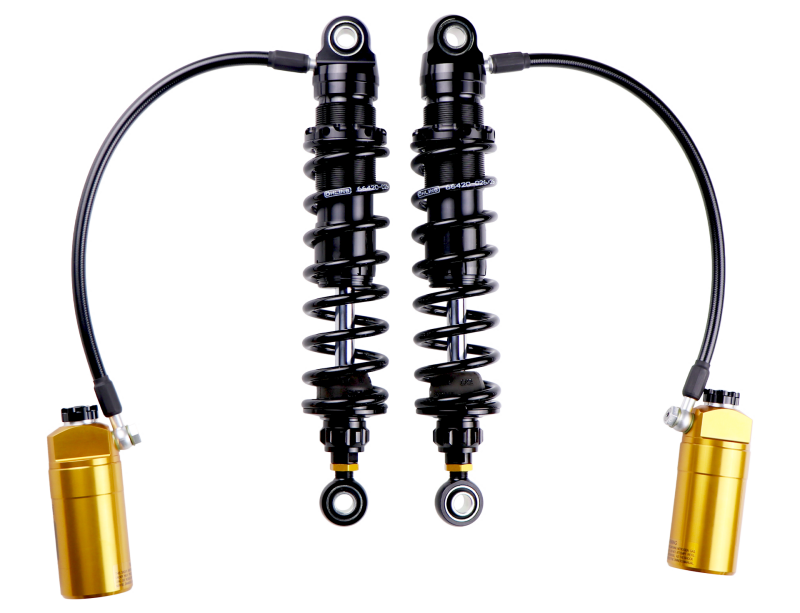 Ohlins 14-24  Harley FL Touring STX 36 Twin Blackline 13inShocks - Heavy Duty Springs
