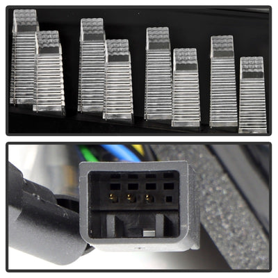 Spyder Apex 22-24 Honda Civic 5-Door LED Tail Lights - Black (ALT-YD-HC225DAP-SEQGR-BK)