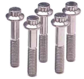ARP 5/16in-18 x 3.250in 12pt Black Oxide Bolts (Set of 5)