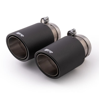 Remus Carbon 84mm Angled Titanium Internals w/Adjustable Clamp Tail Pipe Set (Quad Tips)