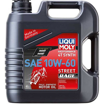 LIQUI MOLY 4L Motorbike 4T Synth SAE 10W60 Street Race