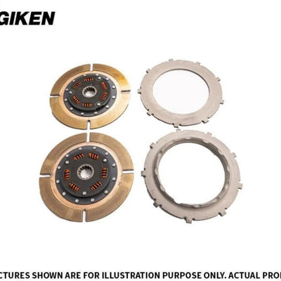 OS Giken Toyota Supra 2JZGTE TR Twin Plate Clutch Overhaul Kit A - GM 26 Tooth Spline