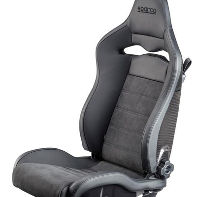 Sparco Seat SPX Leather/Alcantara Black - Right