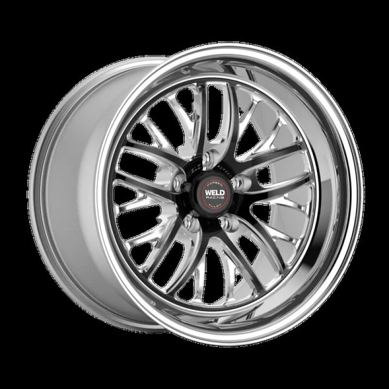 Weld RT-S S82 15x11 / 5x115 BP / 6.5in BS Black Wheel - Non-Beadlock