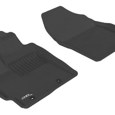 3D MAXpider 2012-2017 Toyota Prius/Prius V Kagu 1st Row Floormat - Black