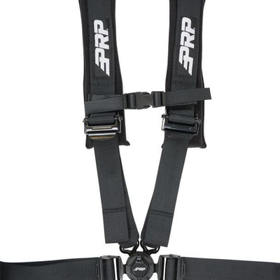 PRP 5.2 Cam-Lock Harness w/ Ratchet Lap Belt - Black
