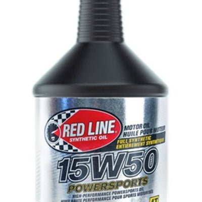 Red Line 15W50 Powersports Motor Oil - Quart