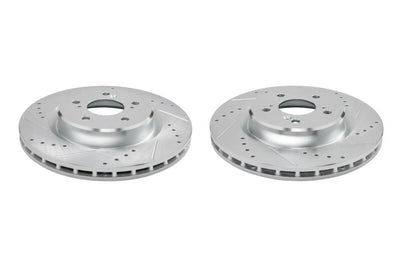 Power Stop 21-23 Acura TLX Front Drilled & Slotted Rotor - Pair