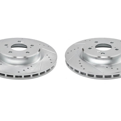 Power Stop 21-23 Acura TLX Front Drilled & Slotted Rotor - Pair