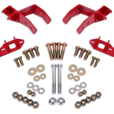 BMR 78-87 G-Body Coilover Conversion Kit Rear Non-adj Shock Mount w/o CAB - Red