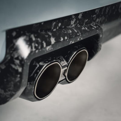 Akrapovic BMW M2 Coupe (G87) Tail Pipe Set - Chopped Carbon
