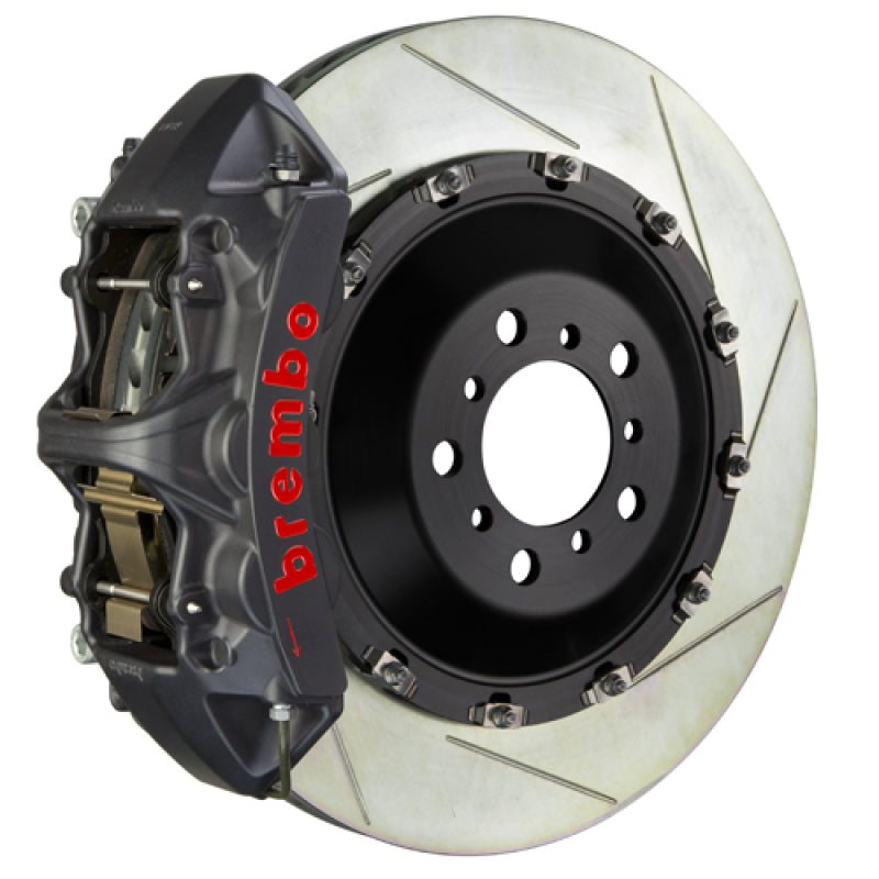 Brembo 25+ BMW X3 30/X3 M50 xDrive Fr GT-S BBK 6 Pist Cast 405x34 2pc Rotor Slotted Type1- Blk HA