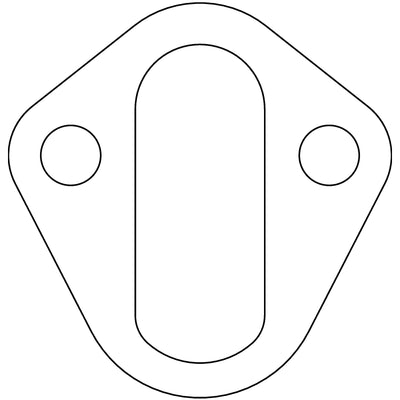 Cometic Ford Flathead V8 8BA/8CM .031in Fiber Fuel Pump Mount Gasket - 1948-1953