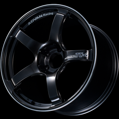 Advan TC4 16x8.0 +38 4x100 Racing Gunmetallic Wheel (No Ring)