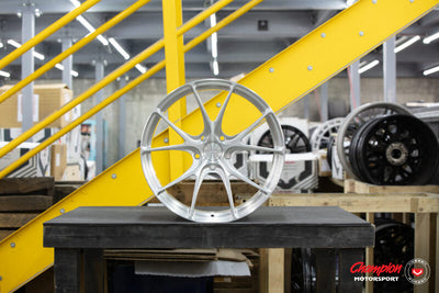 Vossen X Champion RS74 20X9/ET44/5X130/Brushed Gloss Clear Wheel/911 C4 C4S 991.2 Mid Body - Front