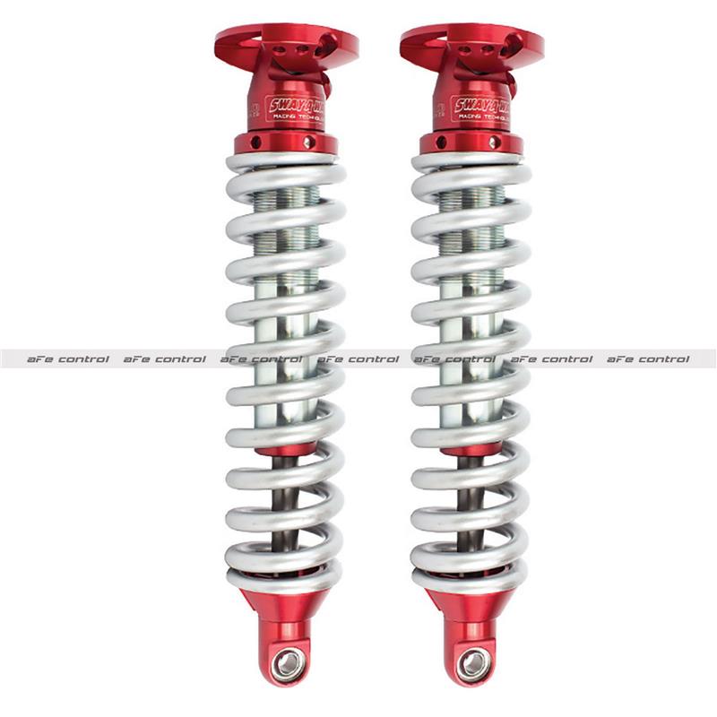 aFe Sway-A-Way 2.5in Front Shock Kit 3-5in Lifts 07-17 Jeep Wrangler JK