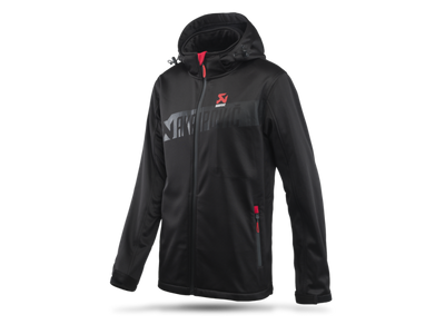 Akrapovic Mens Corpo Softshell Jacket Black - L