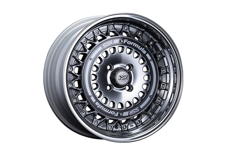SSR Formula Mesh 19x8 +37 5/114.3 Titan Silver Wheel - SPECIAL ORDER NO CANCELLATION