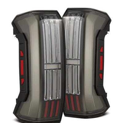 AlphaRex 22-24 Toyota Tundra NOVA-Series Prismatic LED Tail Lights - Black