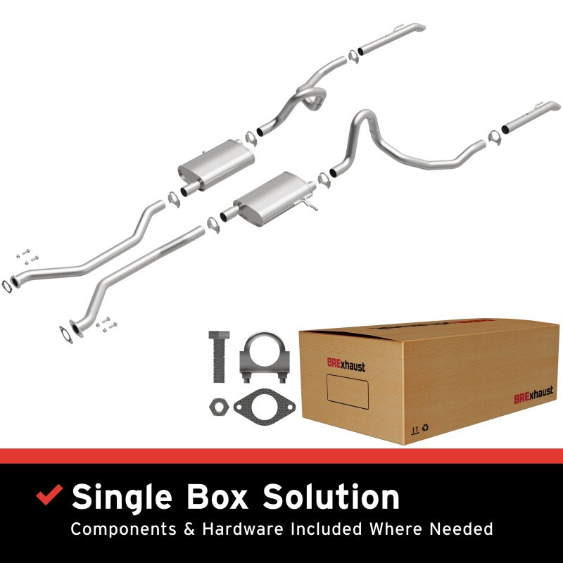 BRExhaust 03-11 Crown Victoria Grand Marquis 4.6L Exhaust Kit