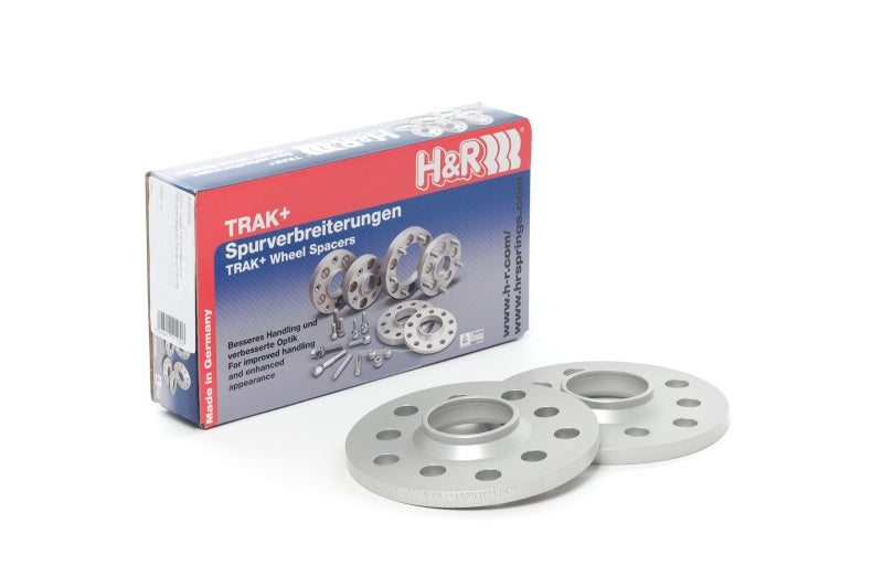 H&R Trak+ 20mm DR Wheel Adaptor 5x120 BP 66.5 CB 14x1.25 Bolt Thread - Black