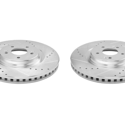 Power Stop 21-25 Hyundai Sonata Front Drilled & Slotted Rotor - Pair