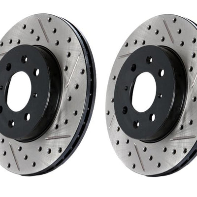 Centric Slotted & Drilled OE Design Brake Rotor